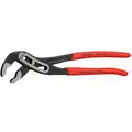 Knipex V-Jaw Groove Joint Tongue and Groove Pliers, Dipped Handle, Max. Jaw Opening: 2", Jaw Width: 1-1/8