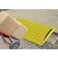Plasticade Plastic Curb Ramp; 553 lb. Load Capacity, 50" L x 29-1/2" W, Yellow