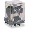 Dayton 24VDC Coil Volts, General Purpose Relay, 10A @ 277VAC/10A @ 28VDC Contact Rating, Square