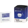 Alcohol Pads, Wipes, Box, Wrapped Packets, 1-1/4 x 2-5/8", PK 20