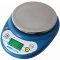 Compact Bench Scale: 500 g Capacity, 0.1 g Scale Graduations, 5 7/64 in Weighing Surface Dp