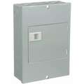 Square D Load Center: 100 A Amps, 120/240V AC, 6 Spaces, 10kA, 6 Max. No. of Tandem Breakers, Surface Cover