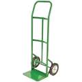 Hand Truck, 500 lb. Load Capacity, Continuous Frame Flow-Back, 14" Noseplate Width