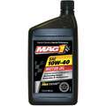 Conventional Engine Oil, 1 qt. Bottle, SAE Grade: 10W-40, Amber