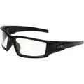 Safety Glasses,Black Frame,