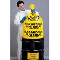 Biohazard Bag,Yellow,30 In. L,