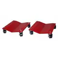 Auto Dolly, 5,000 lb. Lifting Capacity, 12 in. x 16 in. x 4 in., 1-5/8 in. x 2-1/2 in. Tire Size