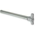 Rim Square Bolt: For 1 3/4 in Door Thick, 30 in to 36 in, Fits 4 1/2 in Stile Wd, Non-Handed