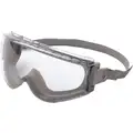 Honeywell Uvex Scratch-Resistant Indirect Stealth Goggle with Hydroshield, Clear Lens