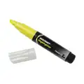 Ability One Highlighter, Marker Ink Color Yellow, Marker Tip Chisel, Barrel Type Original, PK 12