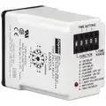 Dayton Multi-Function Time Delay Relay, 120VAC Coil Volts, 10A Contact Amp Rating (Resistive), Contact Form