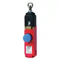 Euchner Emergency Cable Pull Switch, Maintained, Single End, 10A @ 240V AC AC Contact Rating, 2NC/2NO