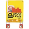 Master Lock Lockout Station, Filled, Electrical Lockout, 9-3/4" x 8"