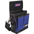 Tool Tote,13 Pockets,9-1/2&quot;x5-