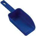 Remco Mini Hand Scoop: Blue, 16 oz. Capacity, 10 2/5 in Overall L, 3 1/5 in Overall Wd