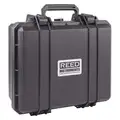 Reed Instruments Hard Carrying Case: Plastic, 13 in Overall Ht, 12 in Overall Wd, Black
