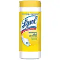 Lysol Disinfecting Cleaning Wipes, 35 ct. Canister, Fragrance: Lemon & Lime Blossom, Size: 7" x 8