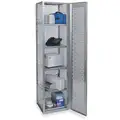 Bulk Storage Locker, Openings: 1, Shelves: 4, 18"W X 18"D X 74-3/4"H