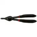 Westward Convertible Retaining Ring Pliers, For Bore Dia.: 1/2" to 1", Tip Angle: 0&deg;, Tip Dia.: 0.047