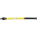 Seymour Midwest Link Sledge Handle, Heavy, Epoxy: 36 in Overall Lg, Fiberglass, For 20 lb Max Head Wt, For Oval Eye Shape