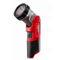 Milwaukee Rechargeable Worklight: 12 V, Bare Tool, LED, 100 lm, Fixed Focus