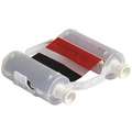 Black/Red Printer Ribbon for Mfr. No. BBP35, BBP37, Materials Compatible with Series R10000 Ribbons