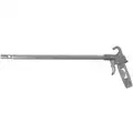 Guardair Air Gun: Pistol-Grip Grip, Aluminum, 1/4 in NPT Female, 1 Nozzle(s), Venturi, Aluminum, NPT