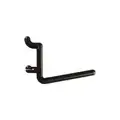 Functionaire Single Rod Pegboard Hook: 1/4" Peg Hole, For 1" Pegboard Hole Spacing, Snap-On