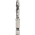 Combination Drill and Tap, Thread Size 1/4"-20, UNC, High Speed Steel, Bright (Uncoated)