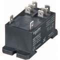 Schneider Electric 12VDC, 8-Pin Bottom Flange, Din Rail Enclosed Power Relay; Electrical Connection: 1/4" Tab Terminal