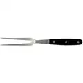 10-1/2"L High Carbon Stainless Steel No Capacity Meat Fork, Black