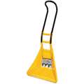 Snow Pusher, Polycarbonate, Steel Blade Material, 26" Blade Width, 21" Blade Height