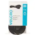 Velcro Brand Hook-and-Loop Cable Tie, Wrap Design, 0.50" Width, 8.0" Length