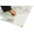 Floor Protection Mats, 36" Length x 18" Width, Adhesive Coated Backing
