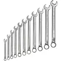 Proto Combination Wrench Set, SAE, Number of Pieces: 11, Number of Points: 12
