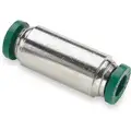 Union: Nickel Plated Brass, Push-to-Connect x Push-to-Connect, For 5/32 in x 5/32 in Tube OD, 10 PK
