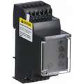 Schneider Electric Phase Monitor Relay, 208 to 480 VAC Input Voltage, Contact Form: DPDT, Base Type: DIN Rail