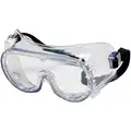 Chemical Splash/Impact Resistant Protective Goggles, Clear Lens