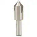 Westward Countersink: 5/8 in Body Dia., 3/8 in Shank Dia., Bright (Uncoated) Finish, Fractional Inch