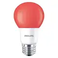 Philips LED Bulb, A19, Medium Screw (E26), 3,000 K, 60 lm, 8 W, 120V AC