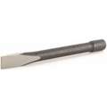 Westward Cold Chisel: Steel, 3/4 in Blade W, 7 1/2 in Overall L, Plain Grip