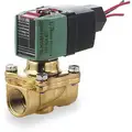 Solenoid Valve: 3/4 in Pipe Size - Valves, 100 to 240V AC/DC, 0 psi Min. Op Pressure Differential