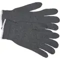 String Knit Glove, L, Polyester/Cotton, 9-3/4", Gray, 12 PK