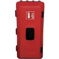 Jonesco Fire Extinguisher Cabinet, 23 1/2" Height, 8 1/4" Width, 9" Depth, 10 lb Capacity