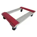Open-Deck Wood General Purpose Dolly, 1,000 lb. Load Capacity, 24" x 16-1/8" x 5"