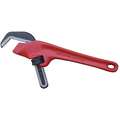 Cast Iron 9-1/2" Hex Pipe Wrench, 2-5/8" Jaw Capacity