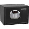 Honeywell 13-51/64" x 10-13/32" x 9-51/64" Security Safe, Black; Holds Documents, Records and Valuables