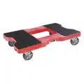 Snap-Loc Open-Deck Steel General Purpose Dolly, 1, 500 lb. Load Capacity, 32" x 20-1/2" x 7"