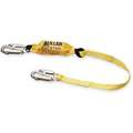 Honeywell Miller Stretchable Shock-Absorbing Lanyard, Number of Legs: 1, Working Length: 3 ft.