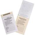 Brady Parking Violation Tags, Binding Type Notepad, Number of Sheets 100